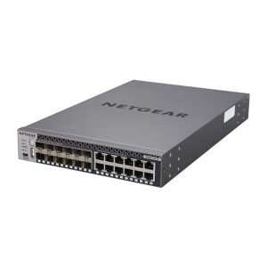 NETGEAR M4300-12X12F Half-Width Stackable Switch For Server Aggregation (XSM4324S-100NES)